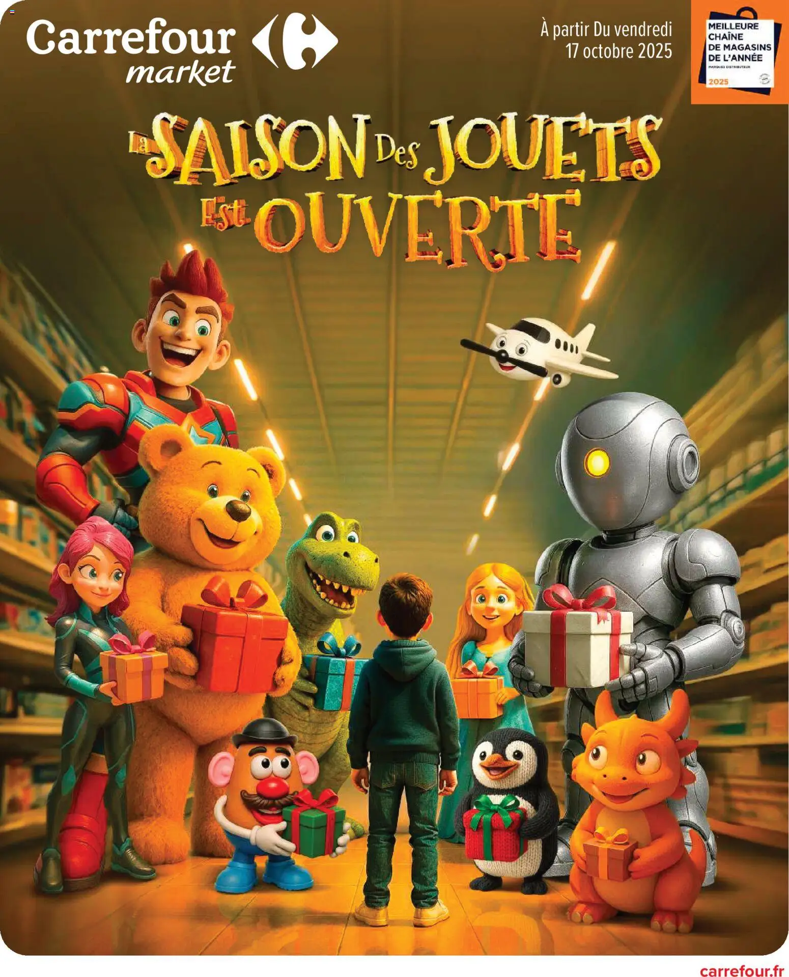 La saison des jouets est ouverte de la boutique Carrefour Market valable du 17/10/2025 - Page numéro 1