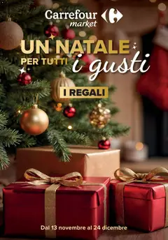 Anteprima dell'opuscolo Volantino Market - Natale regalo - Roma dal negozio Carrefour valido da 13/11/2025