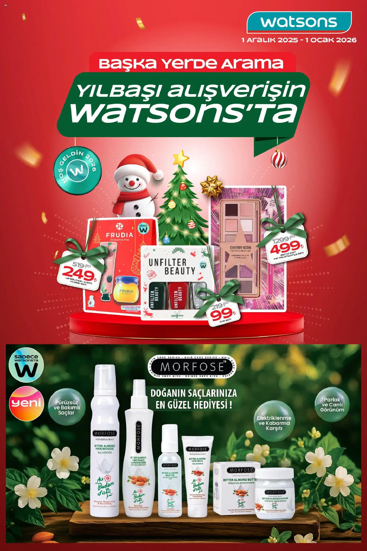 Watsons Katalog 01.12.2025 - Broşürünün önizlemesi