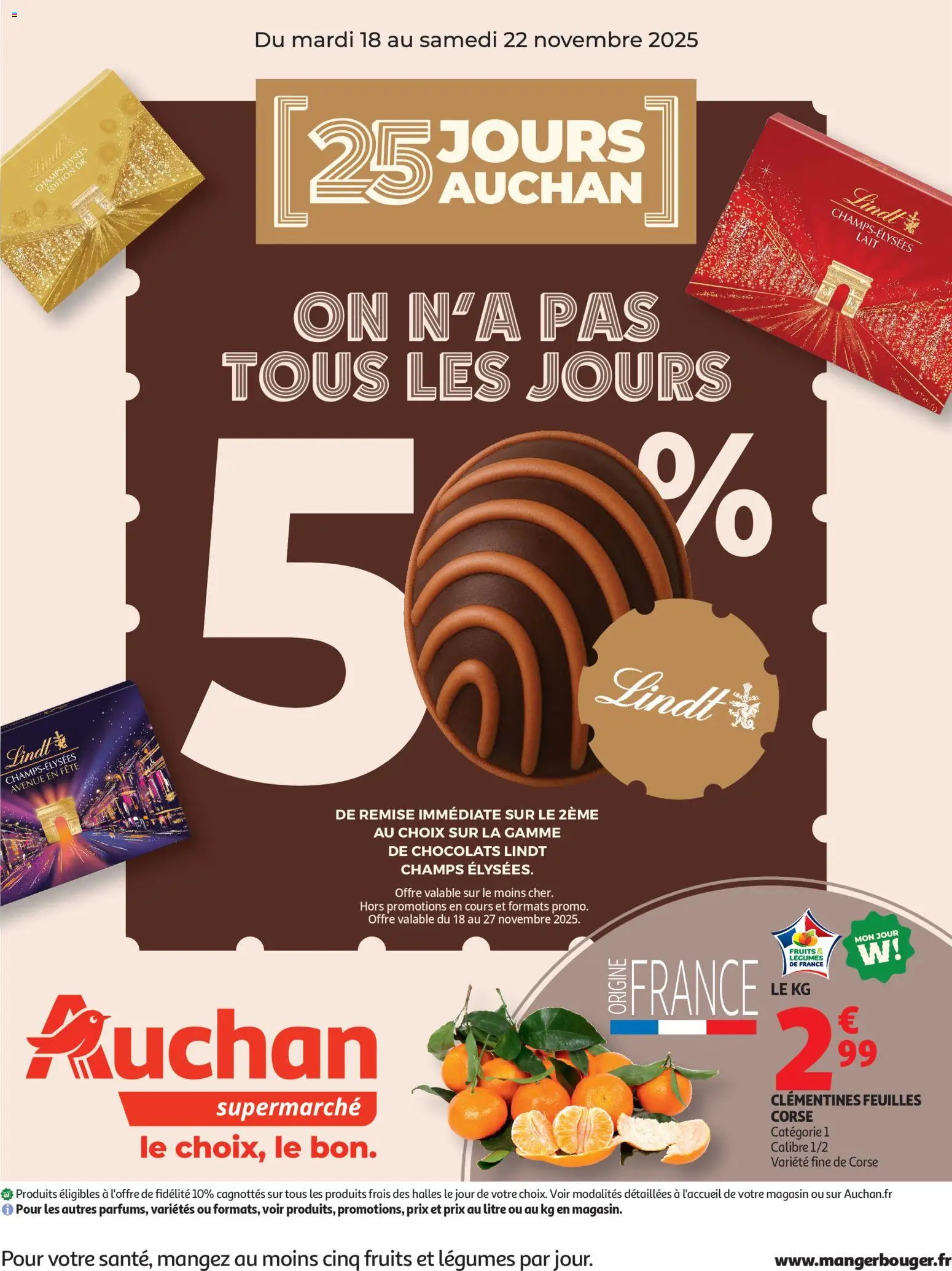Prévisualisation de Promos dans votre super du magasin Auchan formulaire valide 18/11/2025
