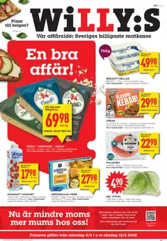 Förhandsgranska reklamblad Willys erbjudanden från butik Willys gäller från 06/04/2026