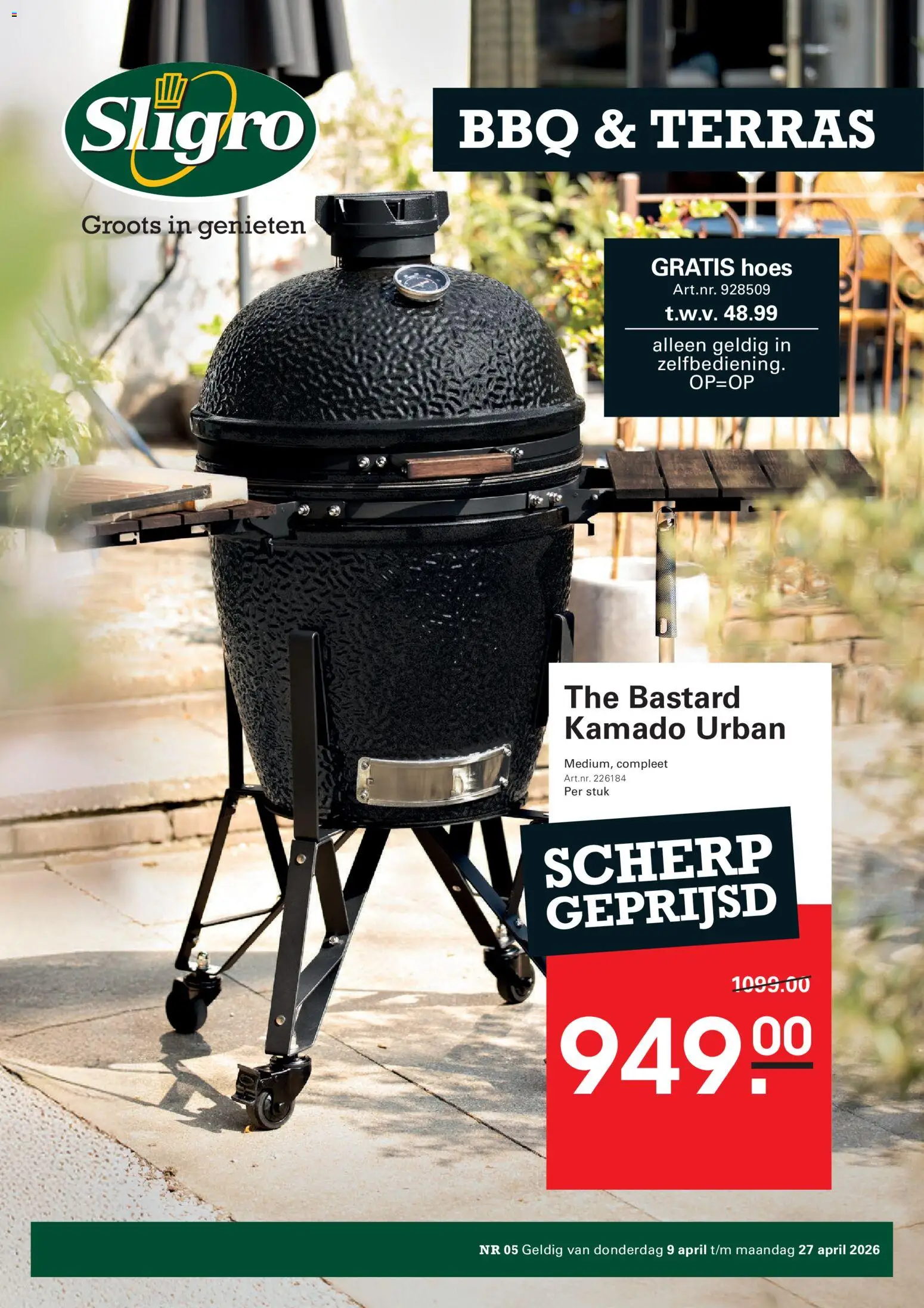 Voorbeeld van Sligro folder - Terras Special: BBQ van winkel Sligro geldig vanaf 09-04-2026