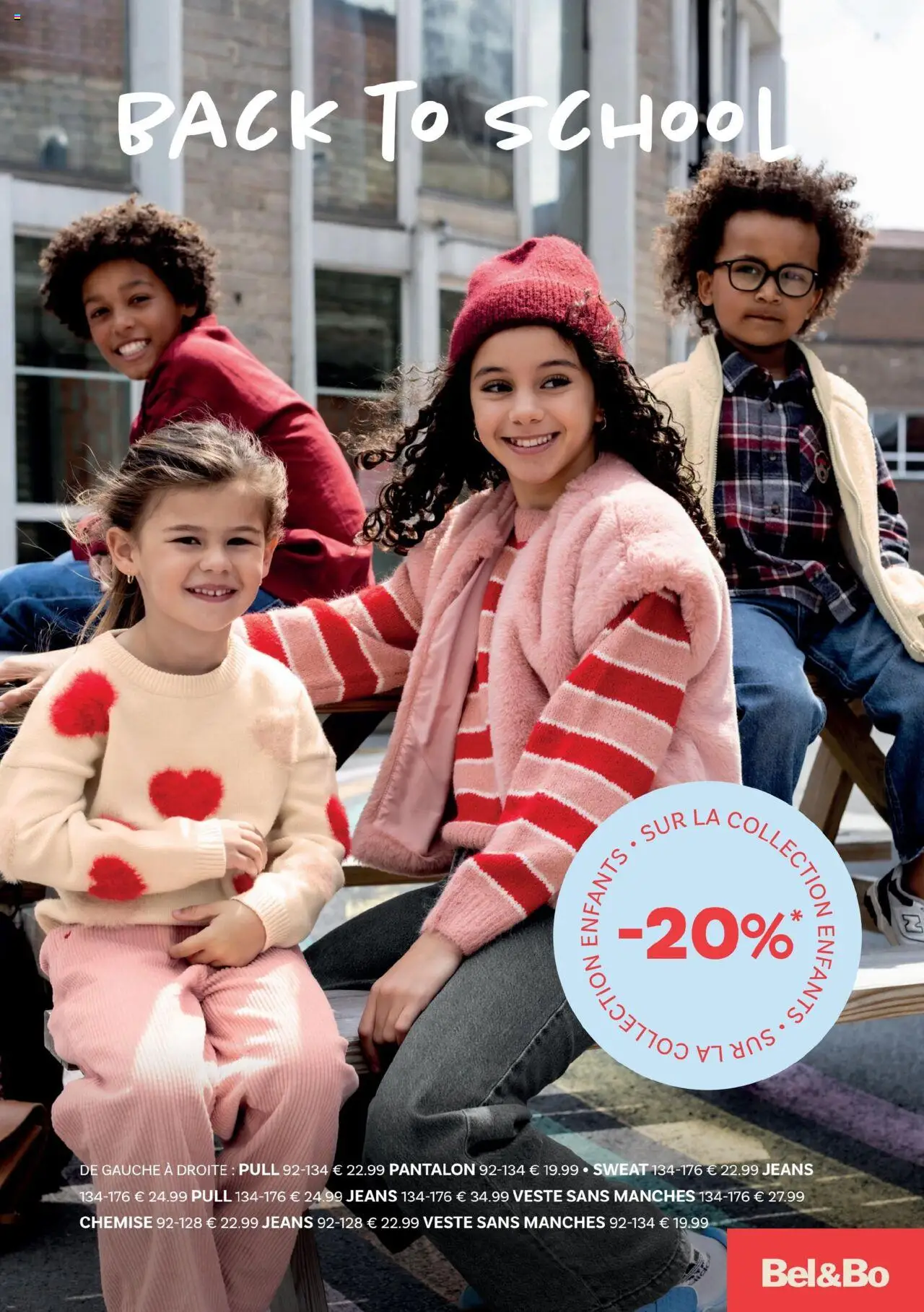 Bel&Bo shop Nouvelle collection enfants geldig vanaf 18/08/2025 - Paginanummer 1