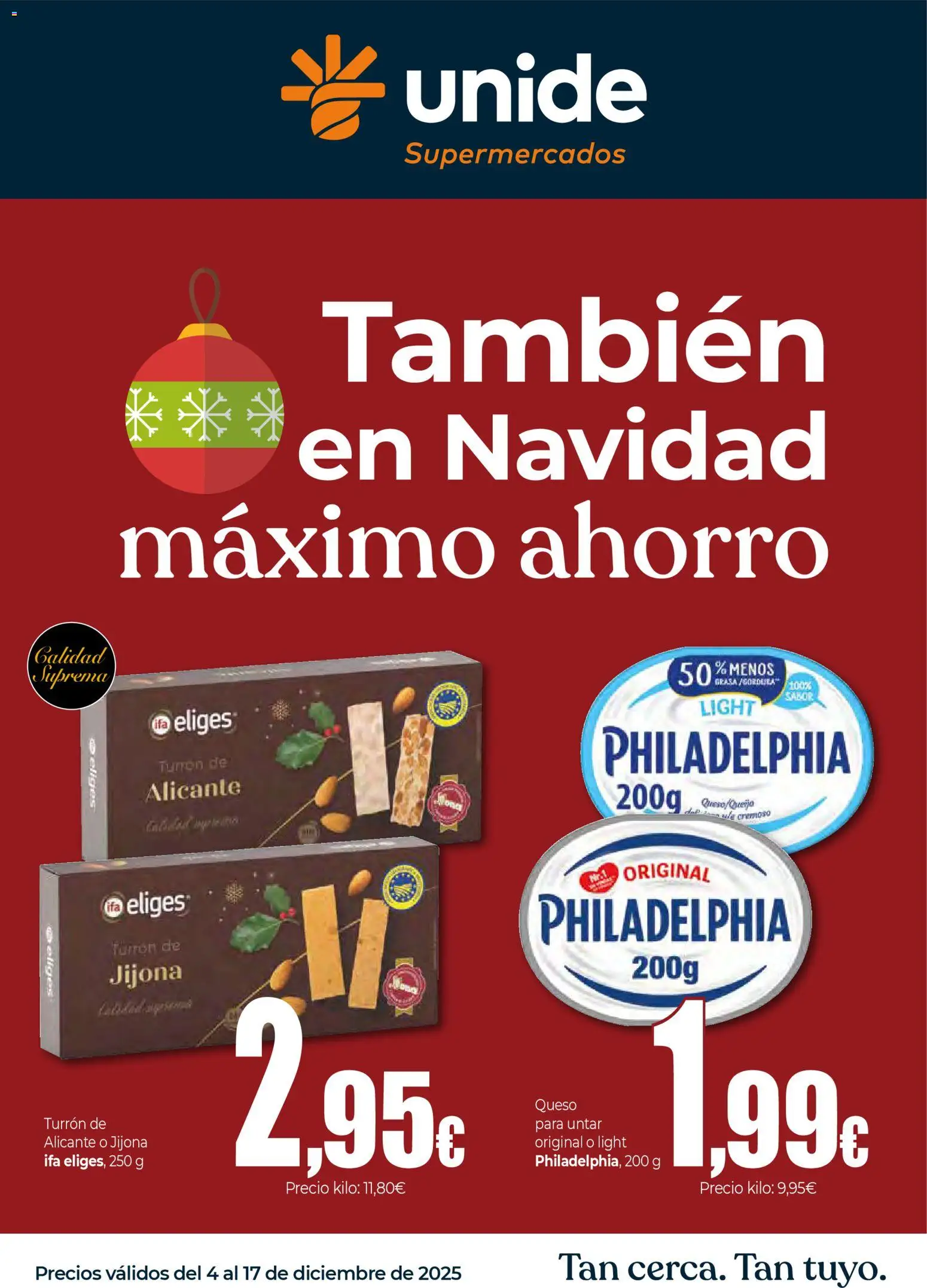 Vista previa del folleto de la tienda Unide válido desde el 04/12/2025 