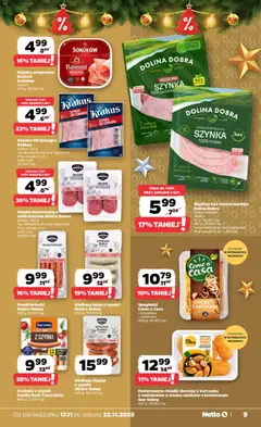 Pogląd gazetki "Gazetka spożywcza" ze sklepu Netto ważnej od 17.11.2025 | Strona: 9