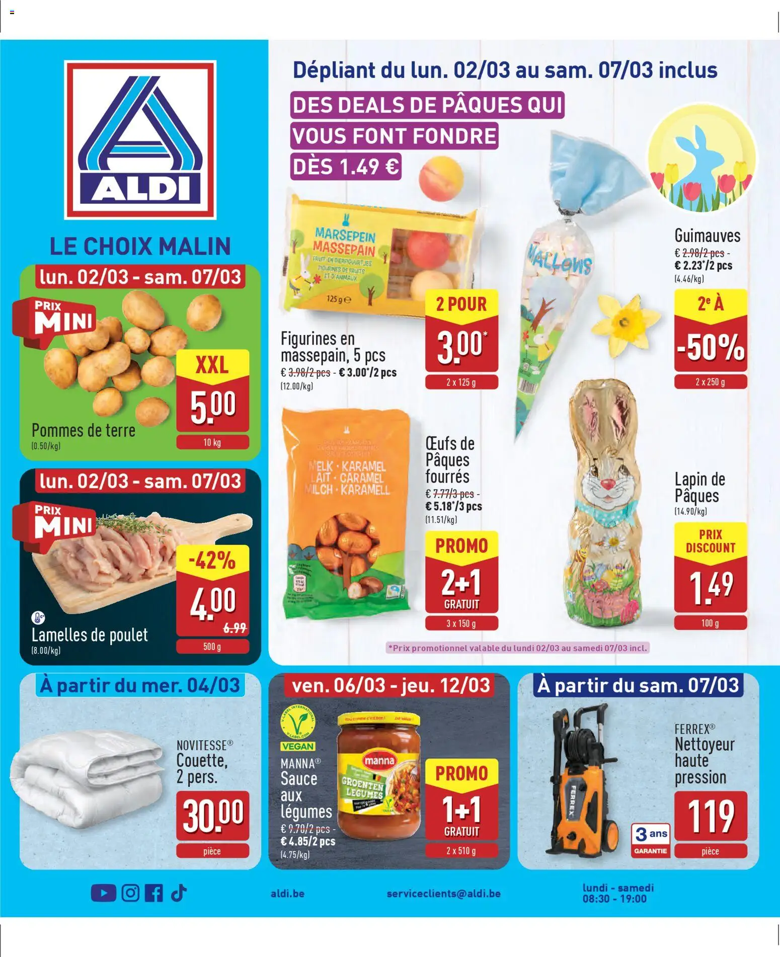Voorbeeld van Folder de la semaine 10 van winkel Aldi geldig vanaf 02/03/2026