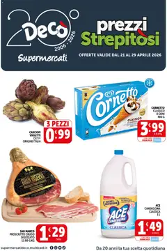 Anteprima dell'opuscolo Decò volantino Supermercati Puglia dal negozio Decò valido da 21/04/2026