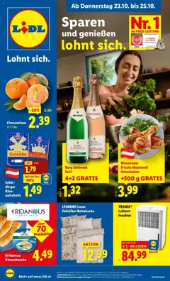 Vorschau der Angebote: Lidl Jenbach, Eferding, Dornbirn gültig ab 23.10.2025