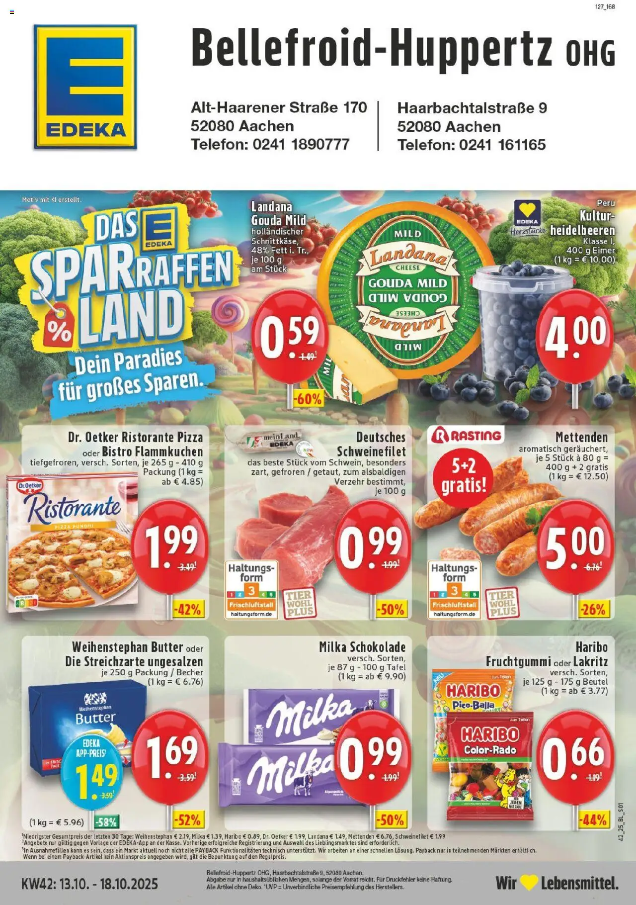 EDEKA Prospekt ab 13.10.2025 - Prospekt Aachen-Haaren Online