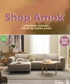 Eksempel på tilbudsavis Tilbudsavis fra butik Møblér gyldig fra 28/08/2025