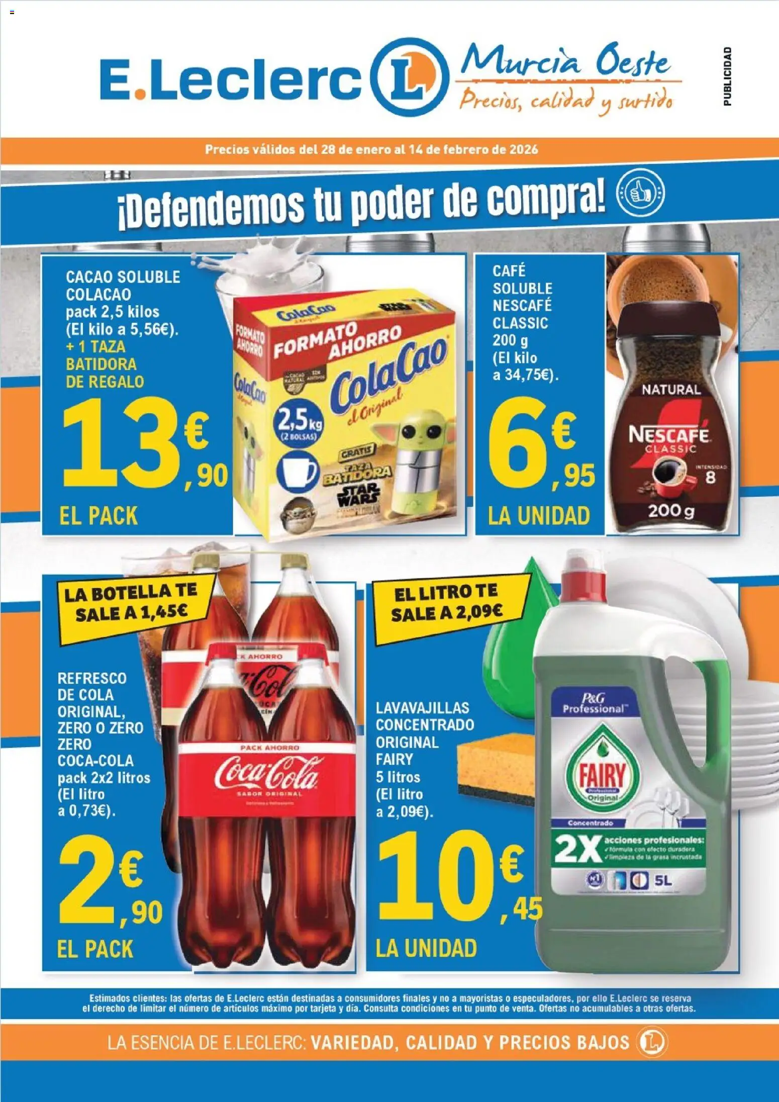 Vista previa del folleto de la tienda E.Leclerc válido desde el 28/01/2026 