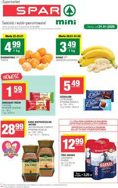Pogląd gazetki "Spar mini" ze sklepu Spar ważnej od 21.01.2026