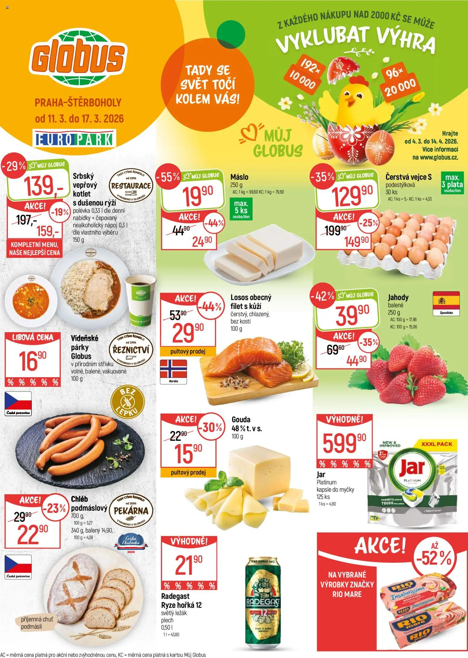 Náhled nabídky: Globus Globus leták - Praha-Štěrboholy platný od 11.03.2026