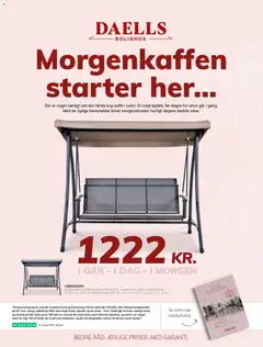 Eksempel på tilbudsavis Daells Bolighus - Tilbudsavis fra butik Daells Bolighus gyldig fra 25/03/2026