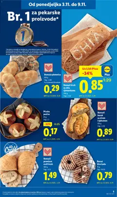Pregled letka Katalog trgovine Lidl vrijedi od 03.11.2025 | Stranica: 5