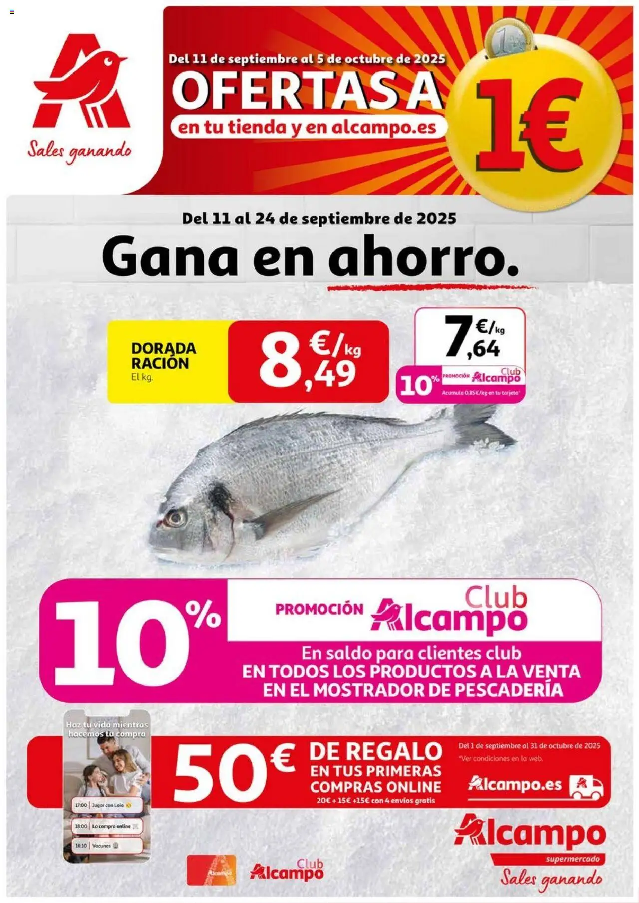 Alcampo folleto 11/09/2025 - 24/09/2025 > SM Madrid