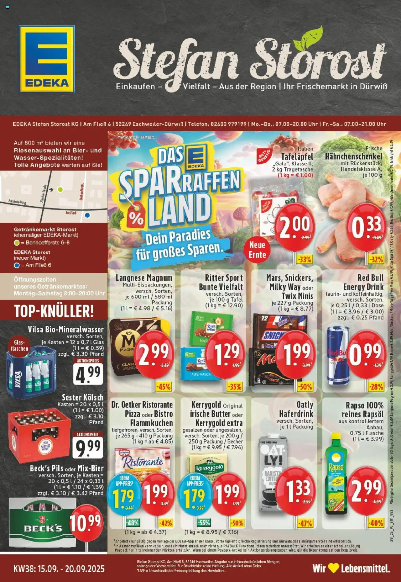 EDEKA Prospekt ab 14.09.2025 - Prospekt Eschweiler-Dürwiß Online