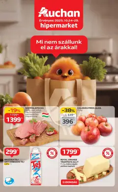 Auchan - Akciós újság Auchan megtekintése, amely érvényes 2025.10.24.-től