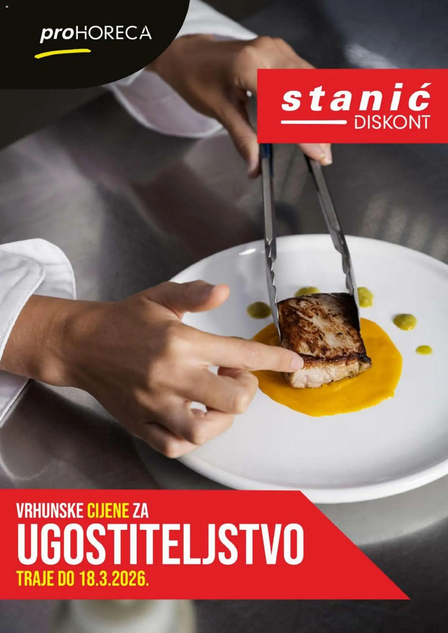 Pregled letka Stanić Diskont - Prohoreca trgovine Stanić Diskont vrijedi od 11.03.2026