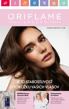 Náhľad Oriflame letáku platného od 27.07.2025