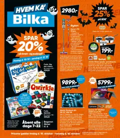 Eksempel på tilbudsavis Nonfood fra butik Bilka gyldig fra 10/10/2025