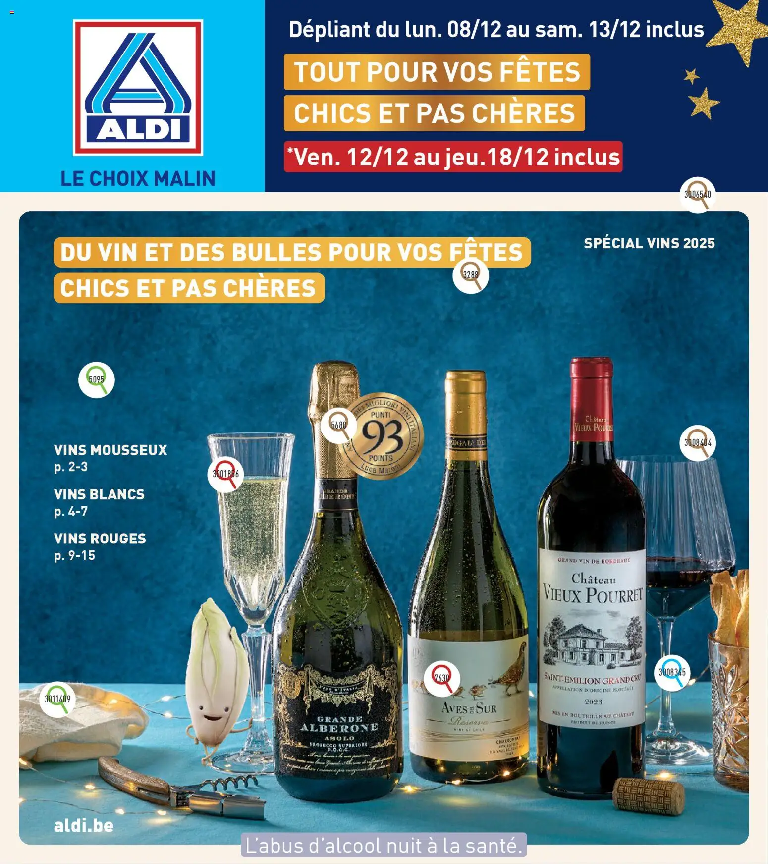 Voorbeeld van Folder de la semaine 49 van winkel Aldi geldig vanaf 08/12/2025