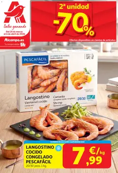 Vista previa del folleto de la tienda Alcampo válido desde el 25/03/2026 
