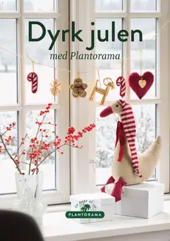Eksempel på tilbudsavis Dyrk Julen fra butik Plantorama gyldig fra 23/11/2025