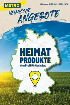 Vorschau von dem Prospekt des Geschäftes Metro, gültig ab dem 01.09.2025