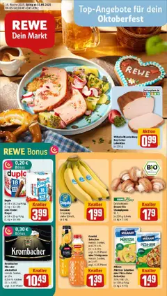 Vorschau von dem Prospekt des Geschäftes Rewe, gültig ab dem 14.09.2025