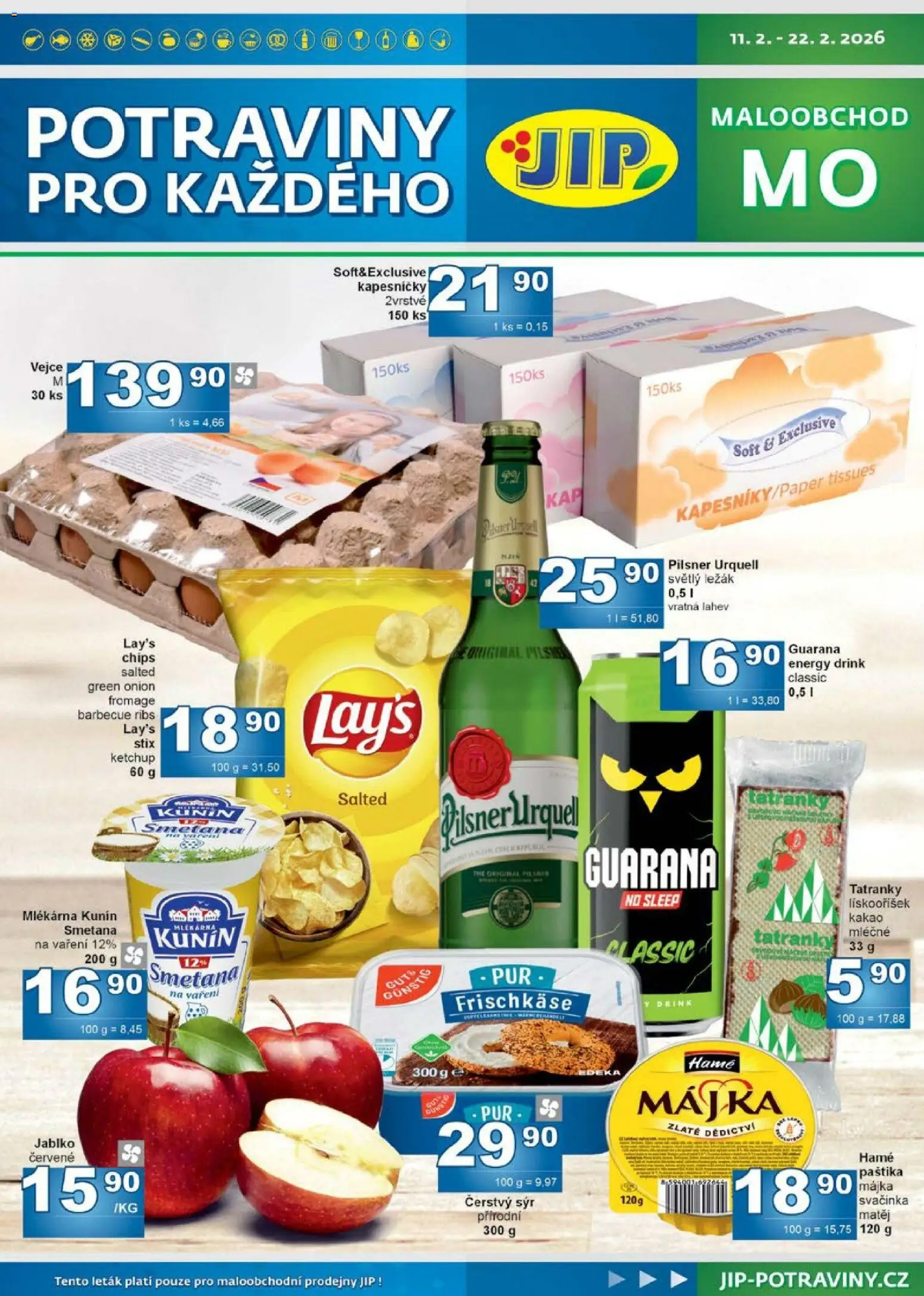 Náhled nabídky: Jip Leták platný od 11.02.2026