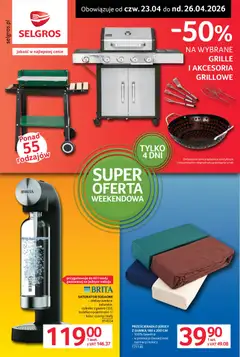 Pogląd gazetki "Selgros cash&carry gazetka - Oferta weekendowa" ze sklepu Selgros cash&carry ważnej od 23.04.2026