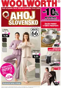 Náhľad Woolworth letáku platného od 09.01.2026