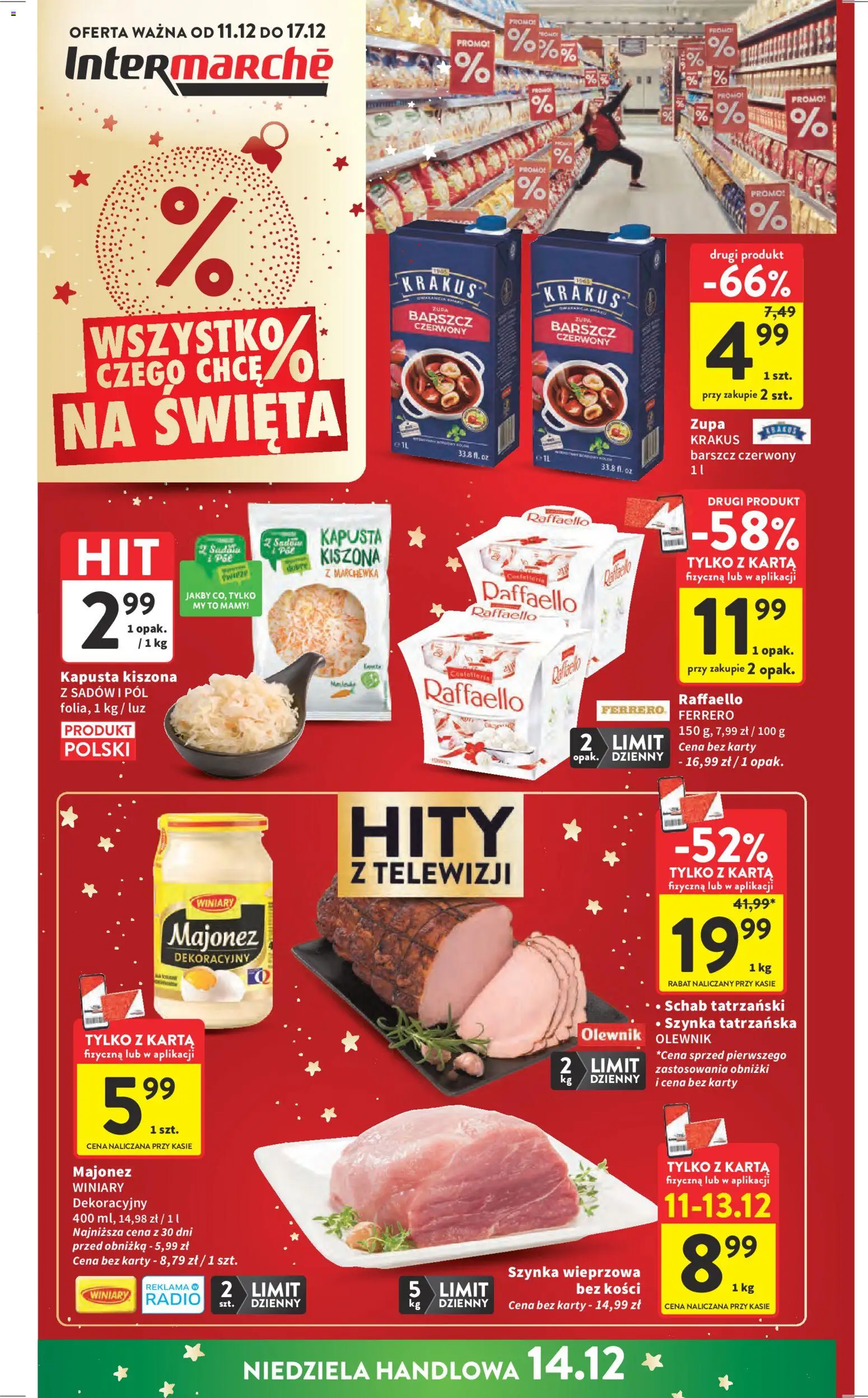 Pogląd gazetki "Gazetka" ze sklepu Intermarche ważnej od 11.12.2025