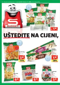 Pregled letka Katalog trgovine Spar vrijedi od 29.10.2025 | Stranica: 6