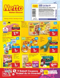 Vorschau von dem Prospekt des Geschäftes Netto Marken-Discount, gültig ab dem 27.10.2025