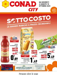 Anteprima dell'opuscolo Volantino City Campania dal negozio Conad valido da 09/10/2025