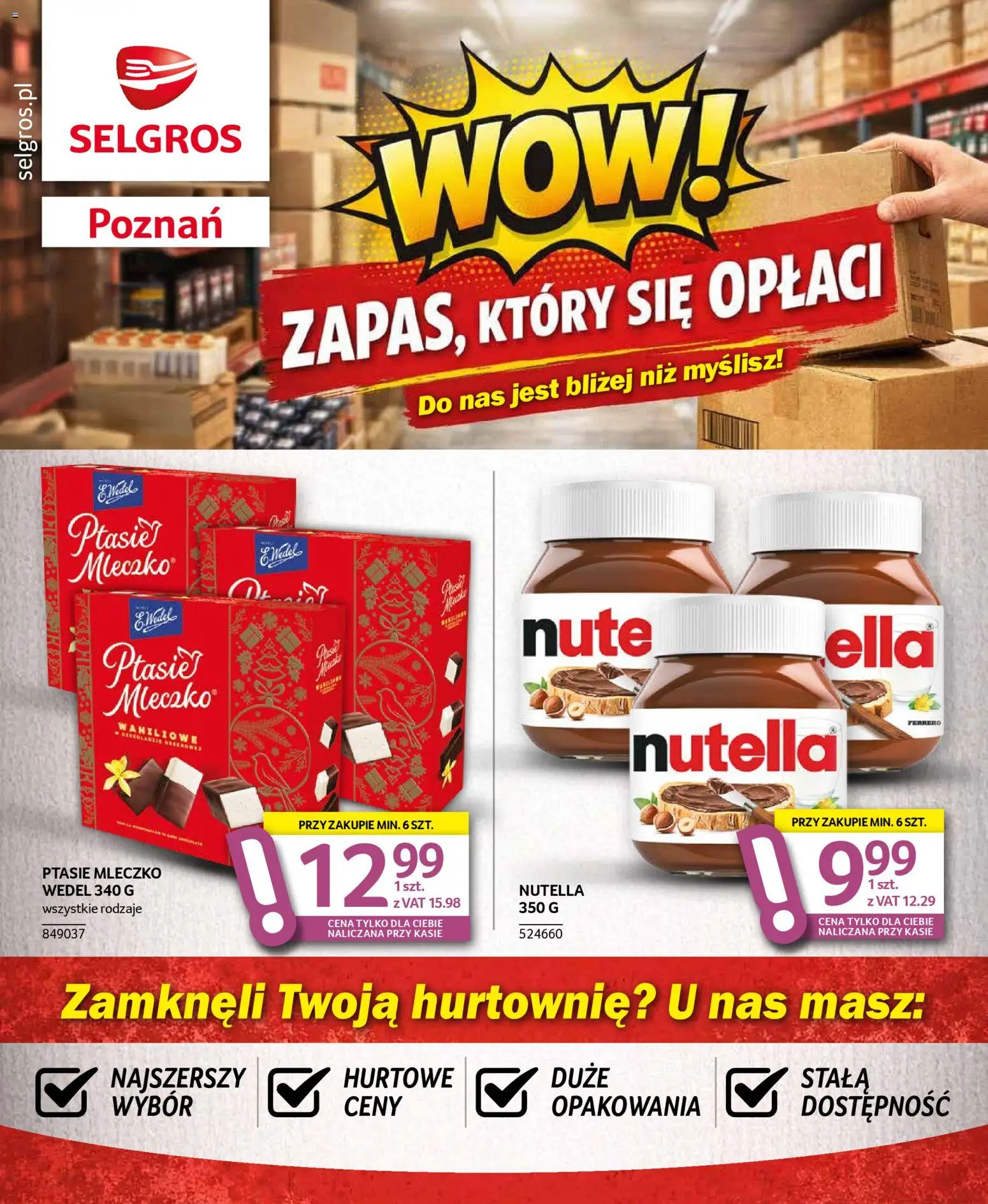 Pogląd gazetki "Poznań" ze sklepu Selgros cash&carry ważnej od 05.02.2026