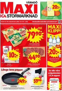 Förhandsgranska reklamblad Gustavsberg från butik ICA Maxi gäller från 03/11/2025