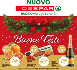 Anteprima dell'opuscolo Volantino Budrio dal negozio Despar valido da 18/12/2025