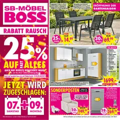 Vorschau von dem Prospekt des Geschäftes SB Möbel Boss, gültig ab dem 07.03.2026