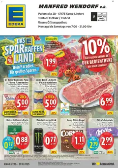 Vorschau von dem Prospekt des Geschäftes Edeka, gültig ab dem 26.10.2025