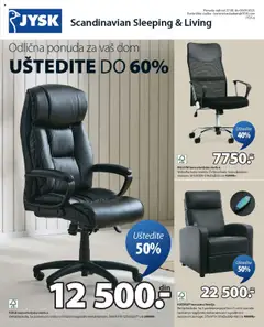 Pregled Jysk kataloga - važi od 27.08.2025