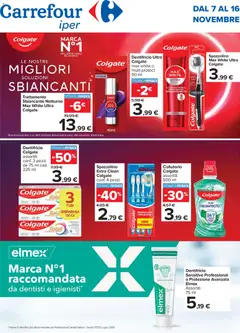 Anteprima dell'opuscolo Volantino Iper - Colgate - Torino dal negozio Carrefour valido da 07/11/2025