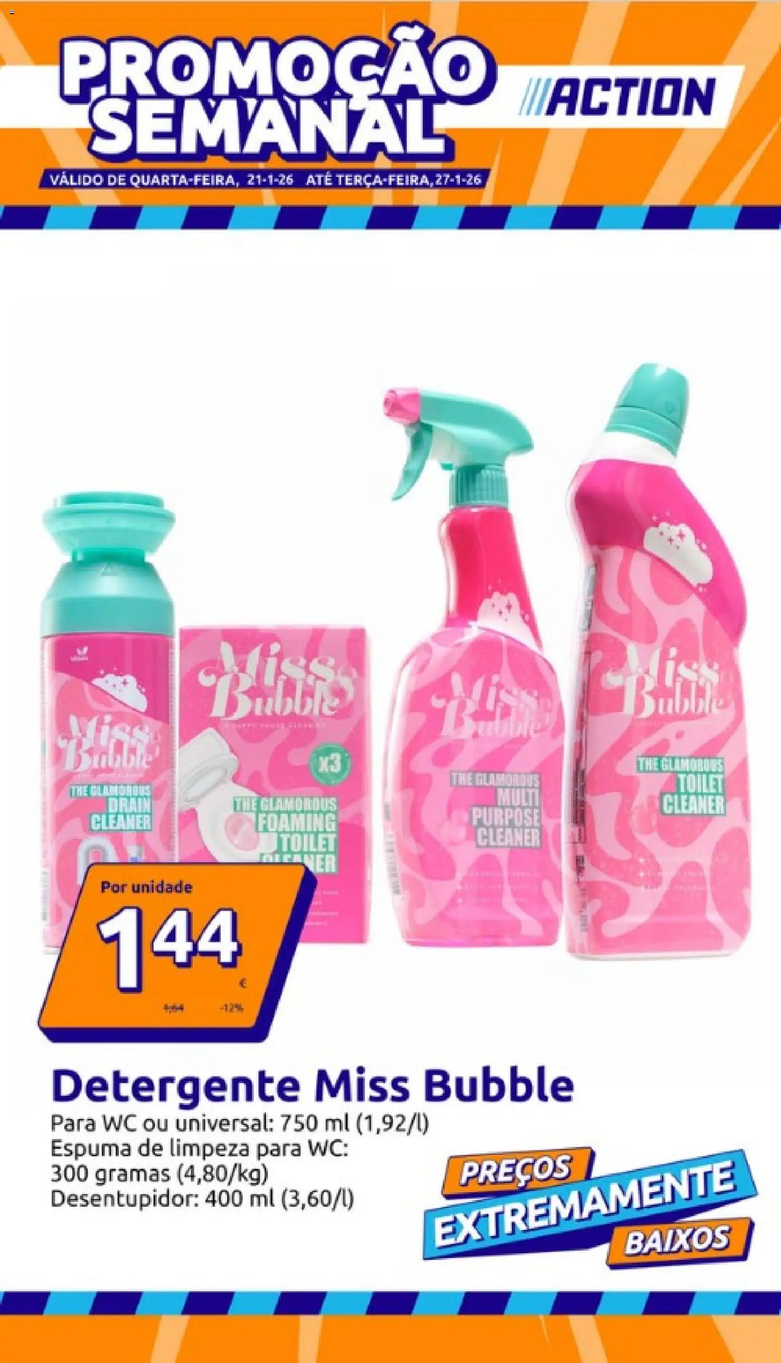 Pré-visualização do folheto da loja Action válida a partir de 21/01/2026