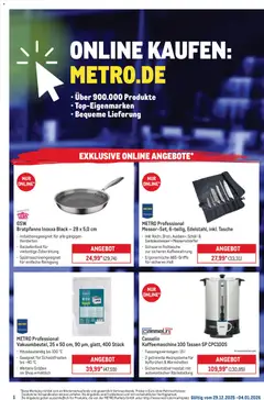 Vorschau von dem Prospekt des Geschäftes Metro, gültig ab dem 29.12.2025