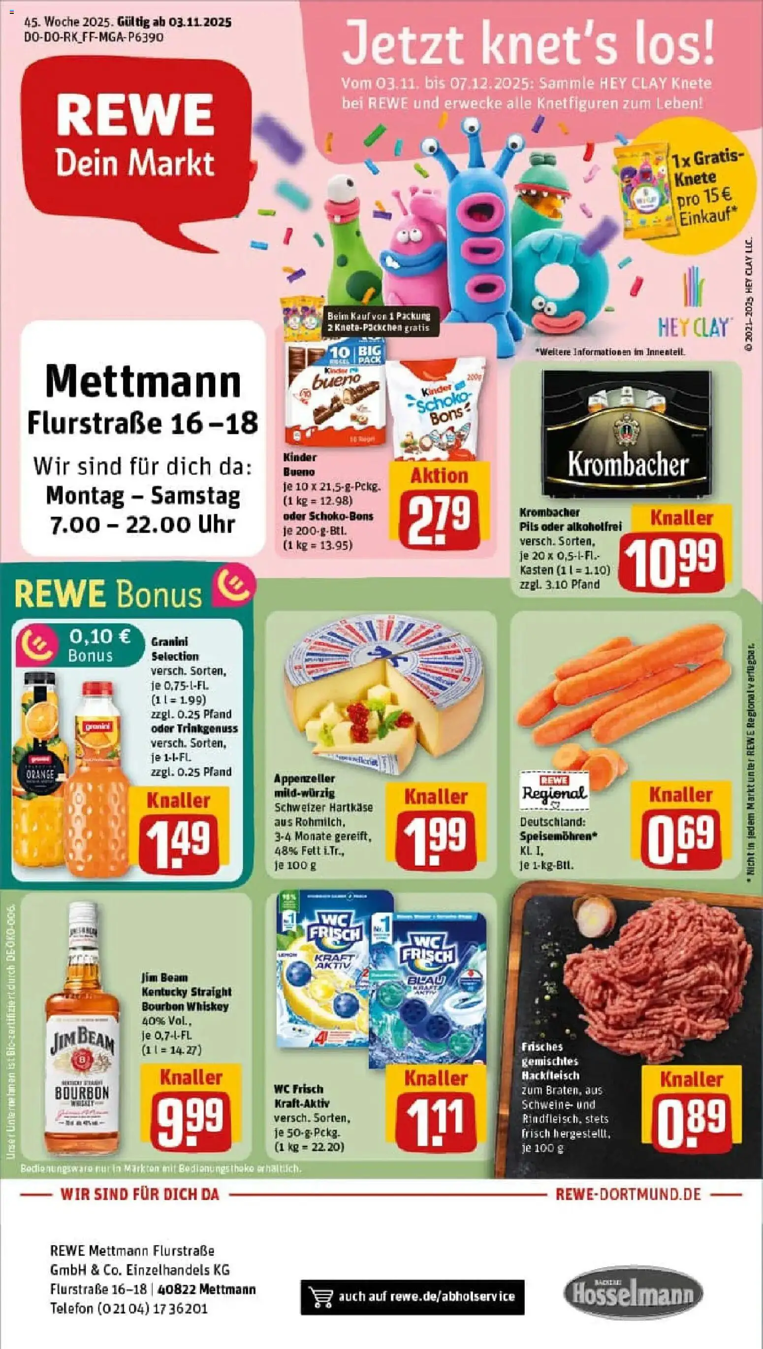 Vorschau von dem Prospekt des Geschäftes Rewe, gültig ab dem 02.11.2025