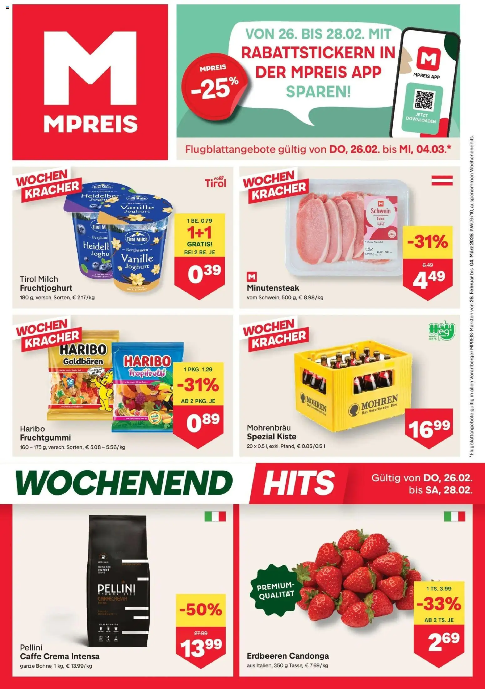 Vorschau der Angebote: MPREIS St.Gallenkirch gültig ab 26.02.2026