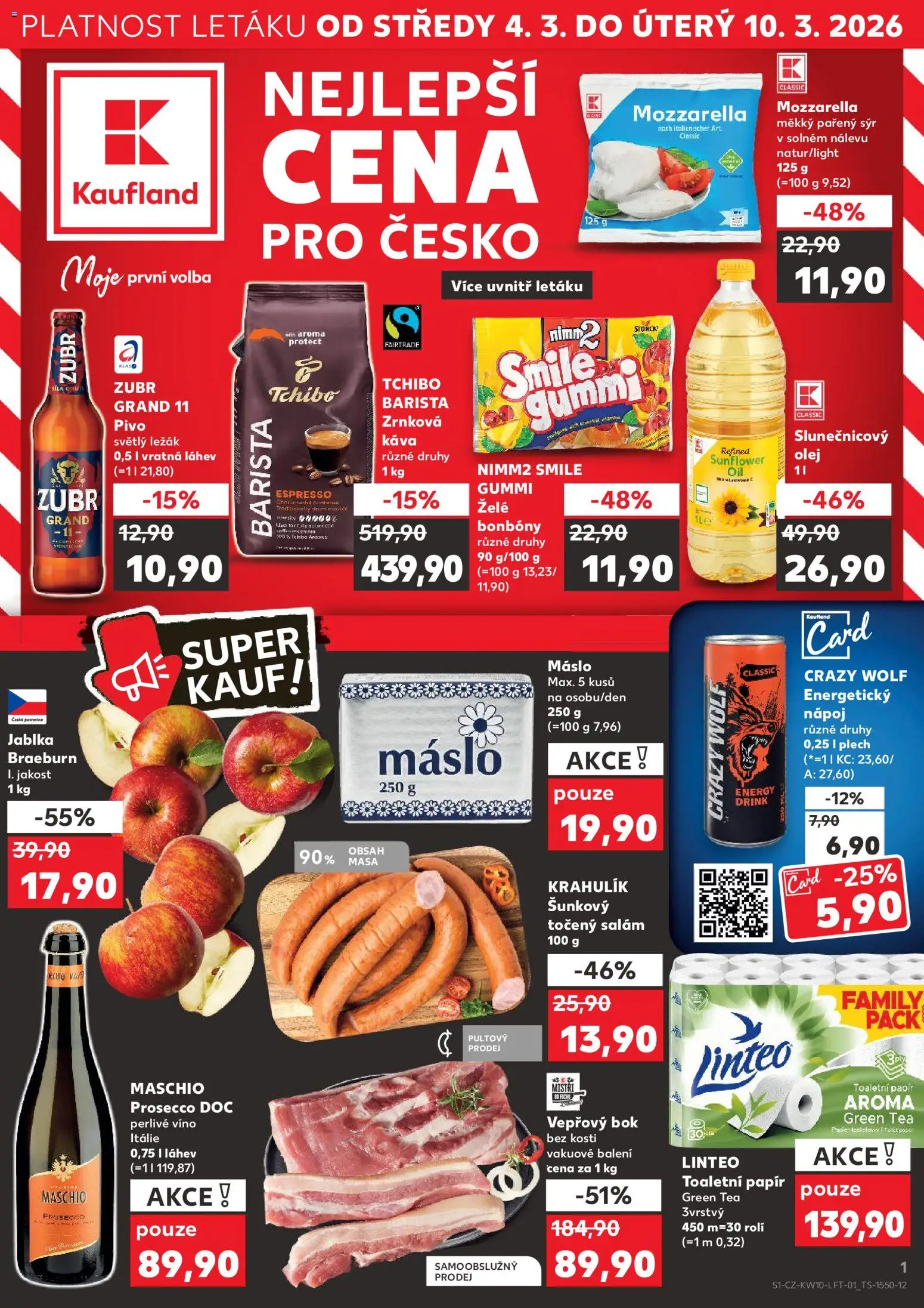 Náhled nabídky: Kaufland Kaufland leták - Praha 4 platný od 04.03.2026