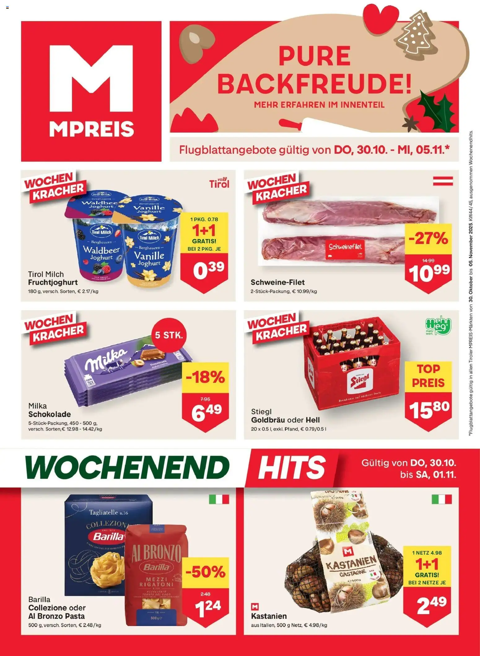  MPREIS Pfunds ab (29.10.2025 - 05.11.2025) - Seite 1